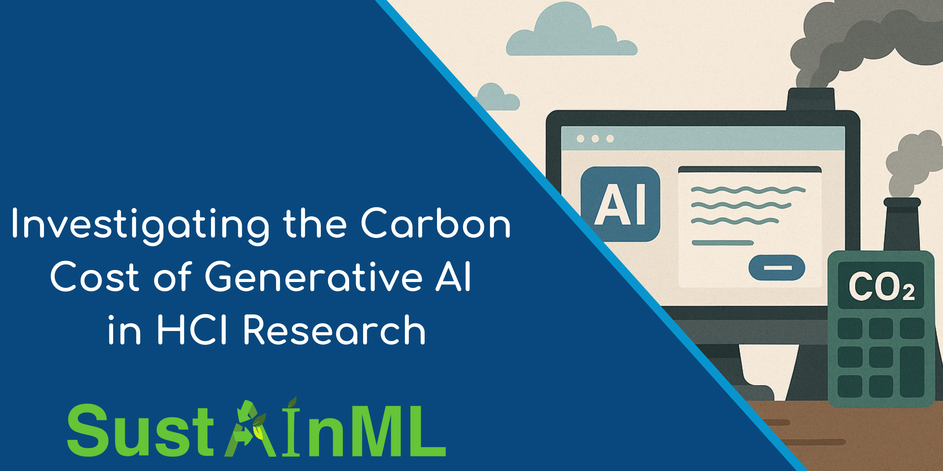 Investigating the Carbon Cost of Generative AI in HCI Research